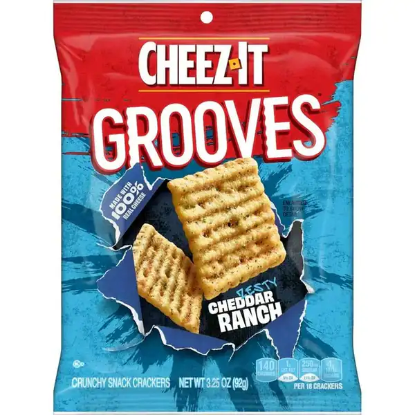 Cheeze It Grooves Cheddar Ranch - AvoShop | the Taste of Memories