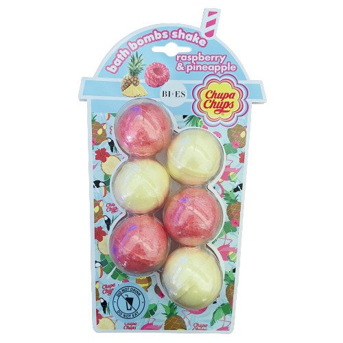 Chupa Chups Bath Bombs Shake Raspberry & Pineapple