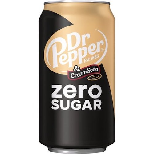 Dr Pepper & Cream Soda - Zero Sugar