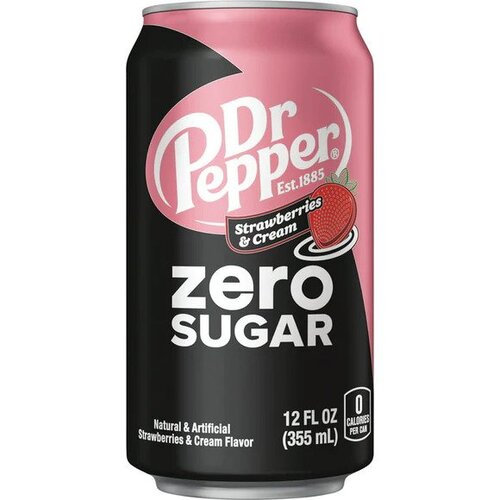 Dr Pepper Strawberries & Cream - Zero Sugar