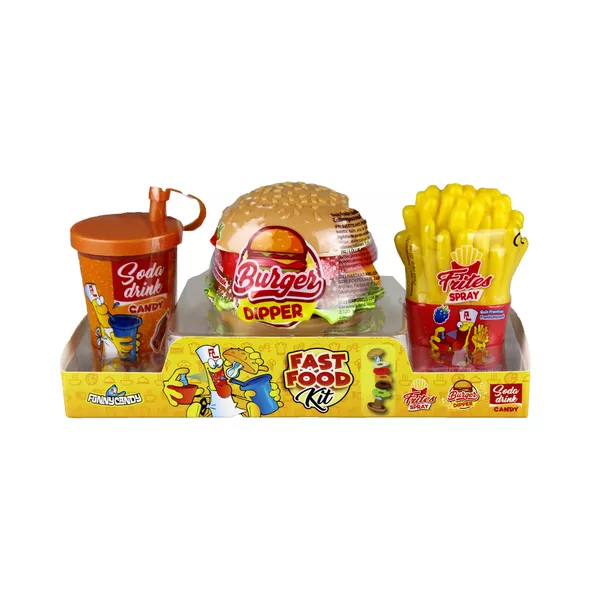 Fast Five Candy Fast Food Kit Candy - AvoShop | the Taste of Memories