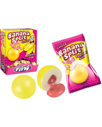 Fini Banana Split - Bubble Gum