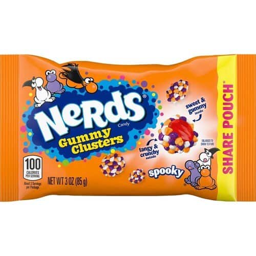 Nerds Spooky Gummy Clusters Share Pouch