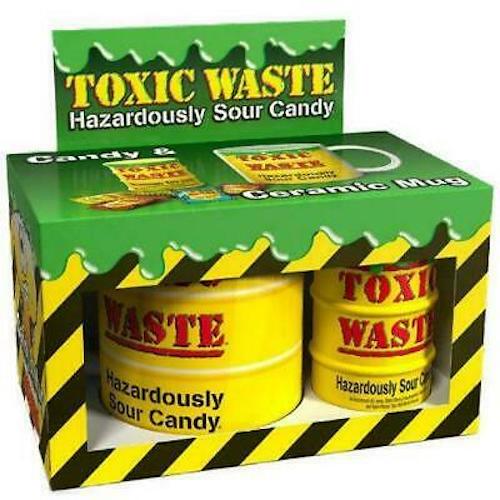 Toxic Waste Yellow Drum & Mug Gift Pack