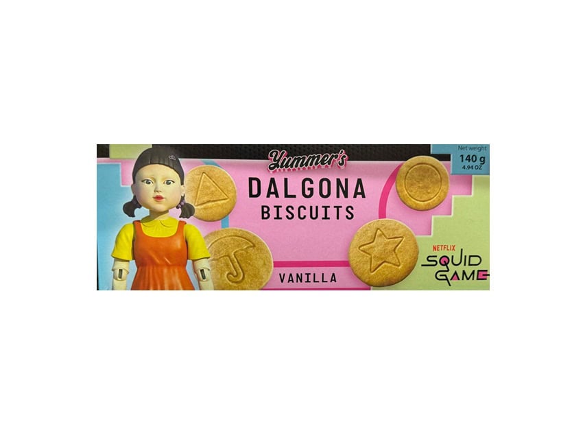 Yummer's Dalgona Biscuits Squid Game Vanilla THT 11-04-2026